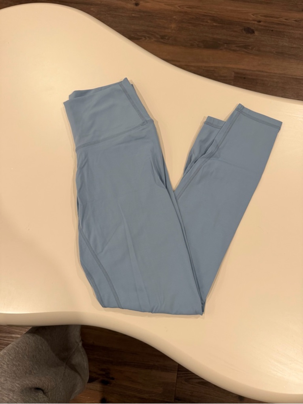 Light Blue High-Waist 7/8 Leggings